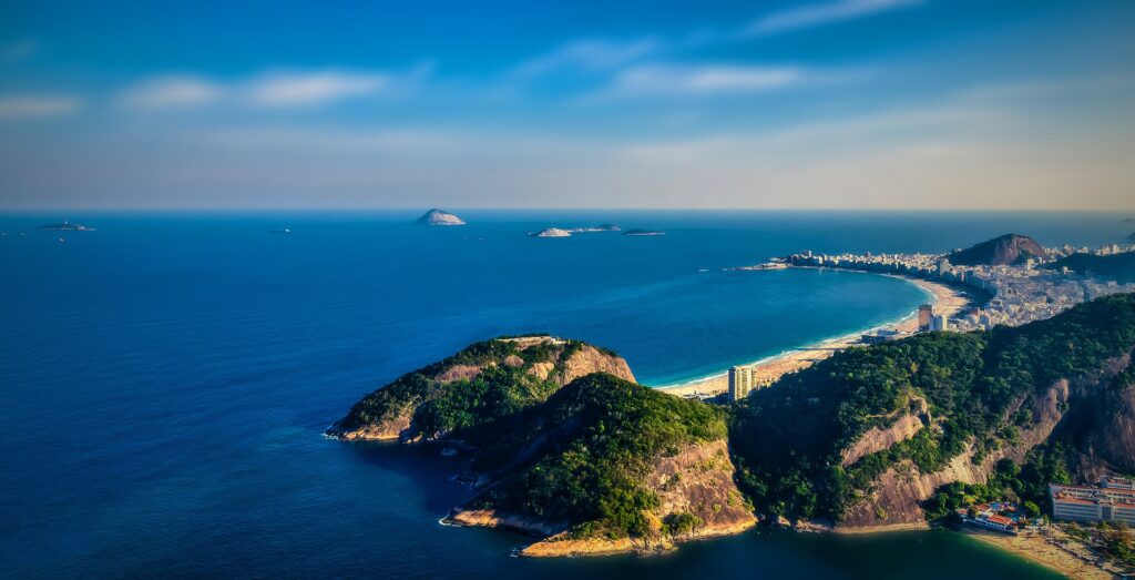 Küste von Rio de Janeiro