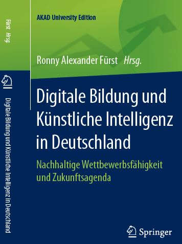 Buchcover Digitale Bildung und Künstliche Intelligenz in Deutschland