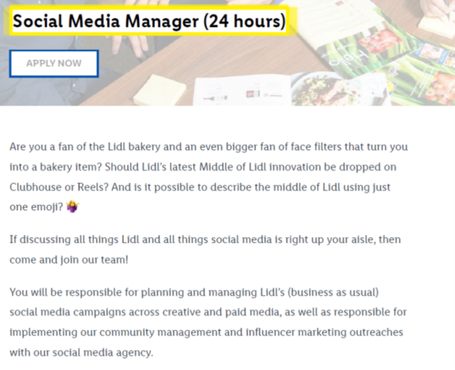 Screenshot Social Media Manager