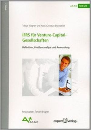 Buchcover: IFRS für Venture Capital Gesellschaften