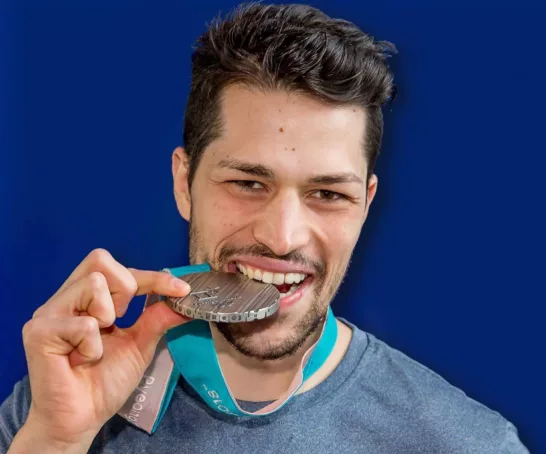 Sinan Akdag beißt auf seine Silbermedaille